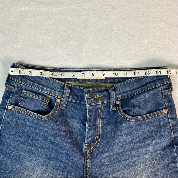 Levi’s Women’s 515 Bootcut Jeans Back Flap Pockets Embroidered Studs 28/30 - Picture 8 of 15